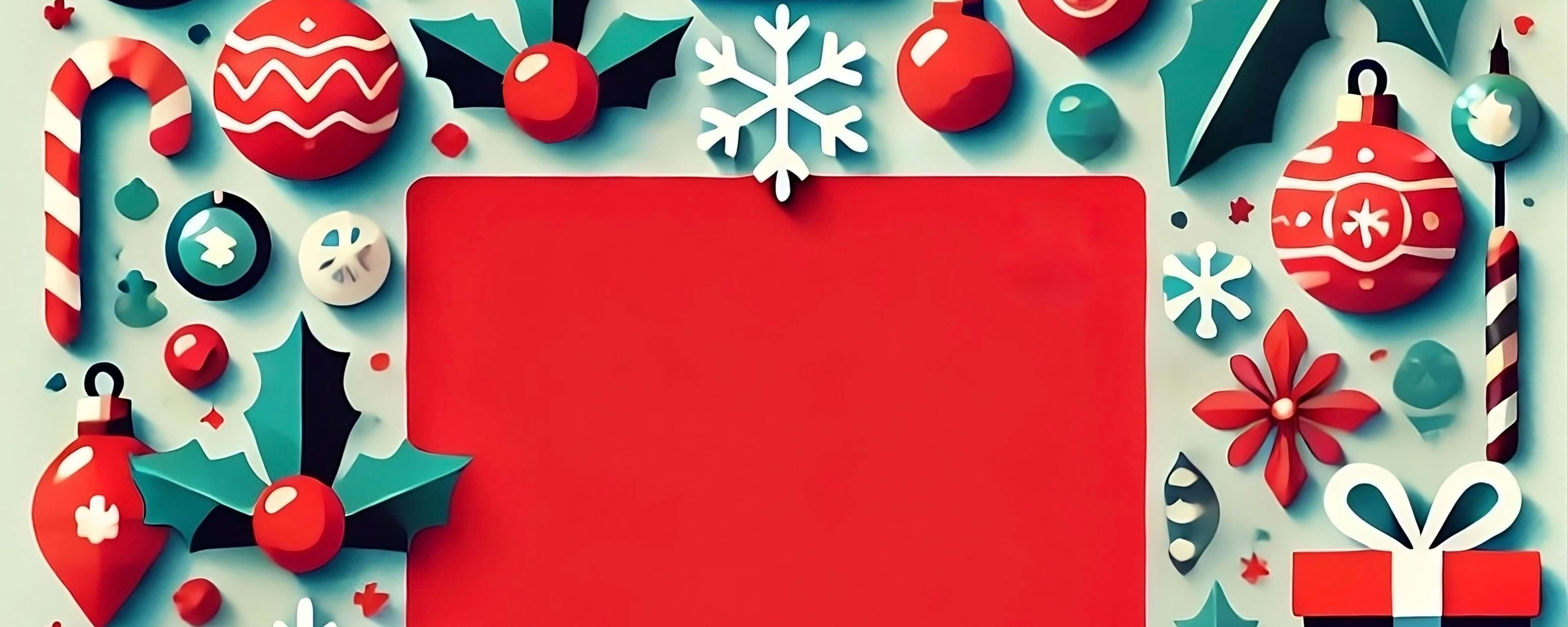 some christmas ornaments