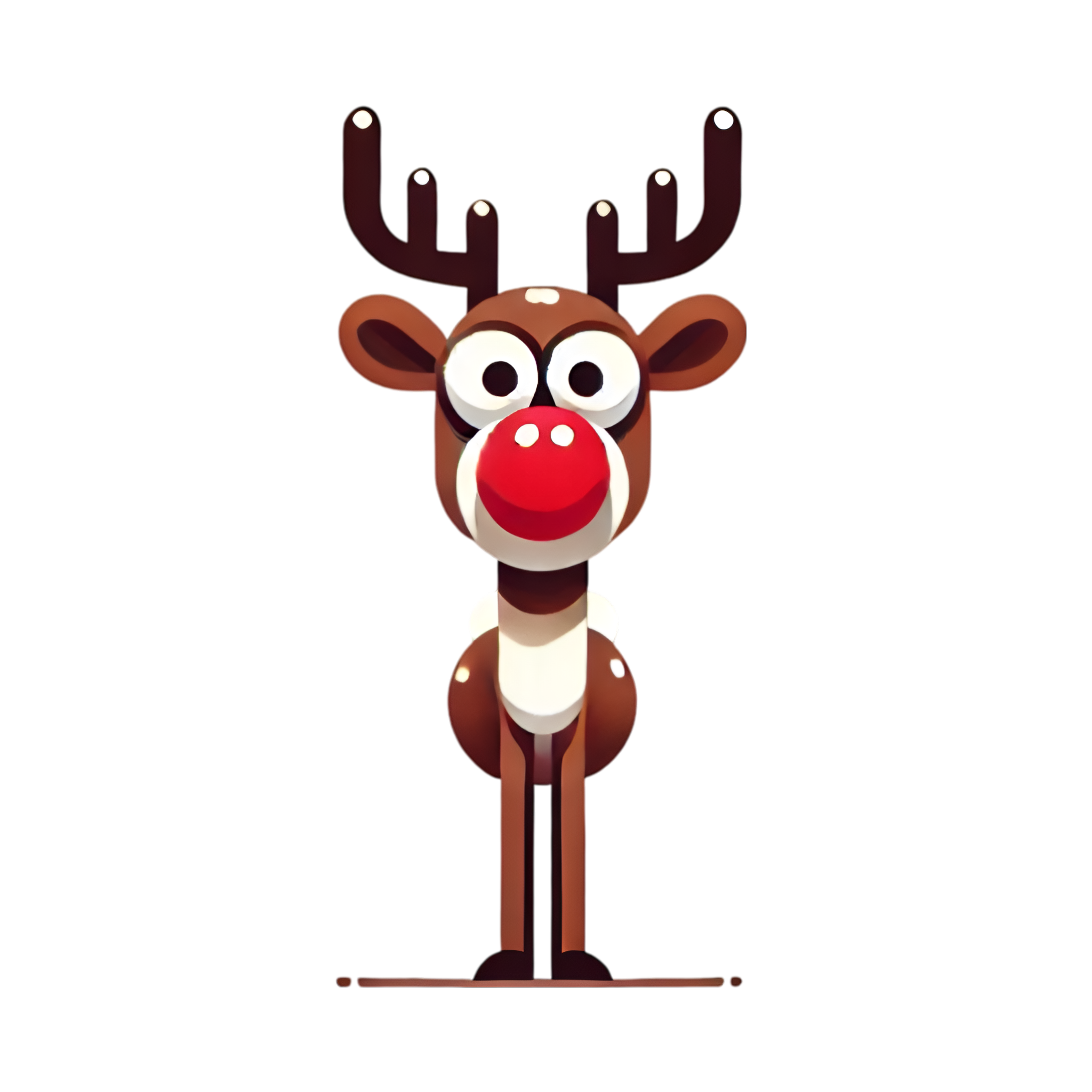 a festive deer.